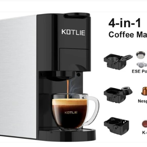 Kotlie 513K Nespresso original/K cup illy 44mm ESE coffee 19Bar Espresso Maker - Picture 5 of 10